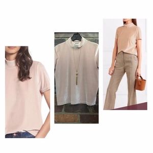 MADEWELL velvet mock neck short sleeves -small